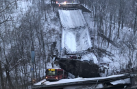 В Питтсбурге перед приездом Байдена обрушился мост 