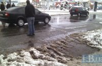 На завтра синоптики снова передают мокрый снег с дождем