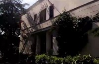 В оккупированной Ялте горело здание администрации морпорта