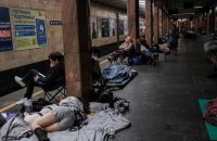 Під час нічної атаки у метро Києва перебували понад 56 тисяч людей