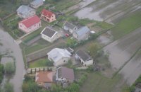 Уровень воды в реках на Закарпатье и Прикарпатье начал спадать