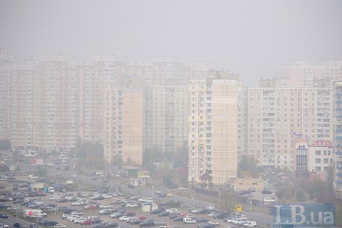 Кілька регіонів України затягнула пилова завіса, у тому числі Київ