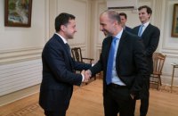 Зеленский в Нью-Йорке встретился с исполнительным директором компании Uber