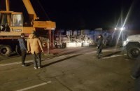 В Ровно перевернулся грузовик с 20 тоннами зерна
