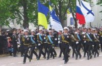 Российско-украинский парад Победы прошел в Севастополе