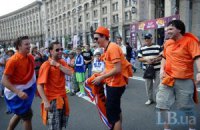 Болельщики массово прибывают в Украину, - МВД