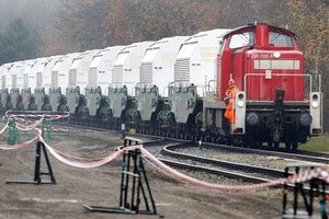 В Германии 20 полицейских ранены протестующими против поезда с ОЯТ 