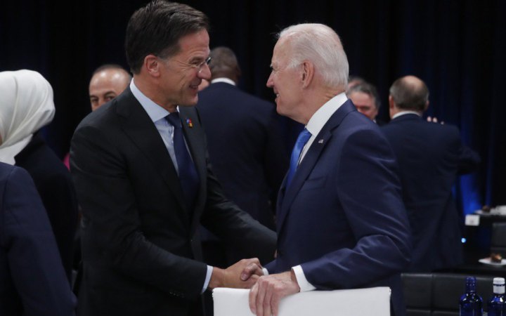 Politico: Байден підтримує кандидатуру прем’єр-міністра Нідерландів Марка Рютте на посаду наступного генсека НАТО