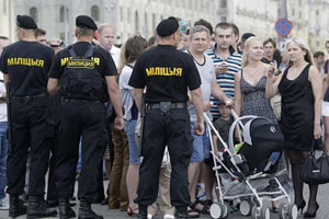 В Беларуси протестовали молча