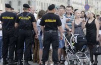 В Беларуси протестовали молча