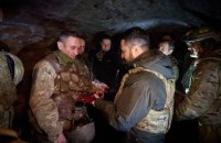 Зеленський відвідав військових у Роботиному