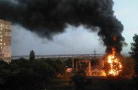 Часть Одессы осталась без электричества из-за пожара на электростанции