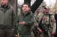 Зеленський відвідав військових у Золотому (оновлено)
