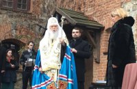 Патриарх Филарет наградил отреставрированный Ольгой Богомолец замок-музей орденом Св. Владимира