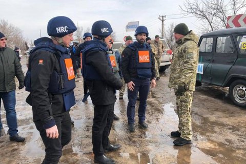 Посол Норвегии посетил КПВВ "Станица Луганская" 