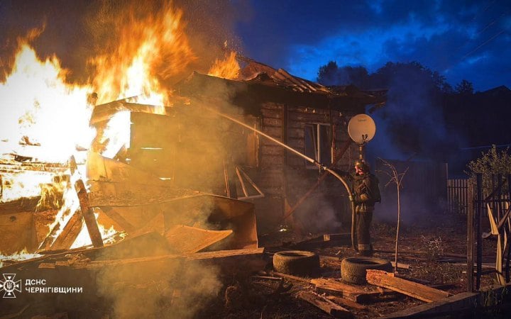 Чернігів та область був під атакою БпЛА ворога. Постраждала людина (доповнено)