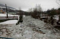 На Закарпатье начался ледоход