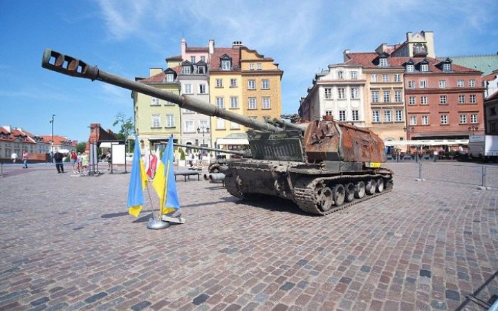 У Варшаві відкрили виставку знищеної ЗСУ російської техніки