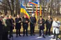 В центре Варшавы открыли сквер имени Стуса