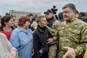 Порошенко поехал в Славянск 