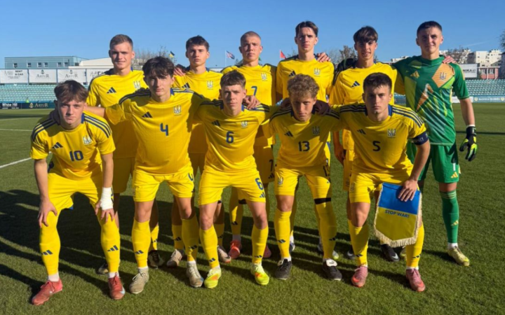 Юнацька збірна України з футболу стартувала у кваліфікаційному раунді Євро-2026