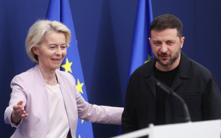 Зеленський обговорив із президенткою Єврокомісії продовження фінансової підтримки України