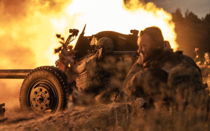 На Донеччині нацгвардійці в результаті бою знищили танк та 2 БМП, - МВС