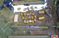 Милиция нашла в Авдеевке арсенал оружия