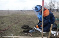 Піротехніків ДСНС біля Гнутового евакуювали з місця проведення розмінування через обстріли