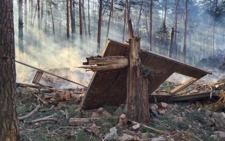 Росіяни з систем залпового вогню стріляли по Сумському району