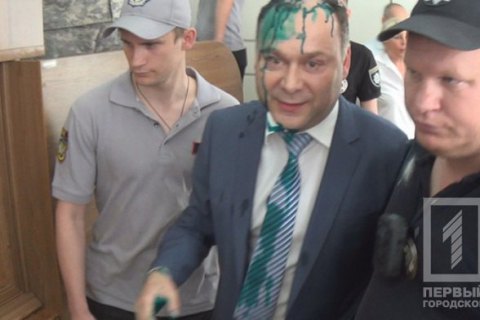 На сессии горсовета Никополя произошла стрельба
