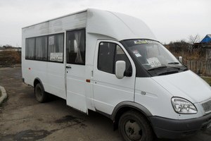 В Краматорске сгорели семь маршруток