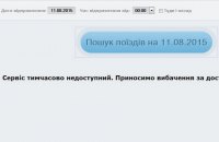 Система продажу залізничних квитків працює з перебоями