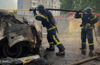 У Миколаєві під час гасіння пожежі постраждало 5 рятувальників