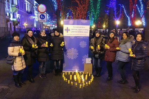 Благотворительный фонд "Каритас Украины" призывает украинцев присоединиться к рождественской акции
