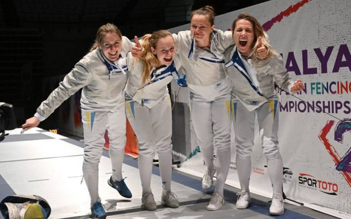 Українські шаблістки взяли "бронзу" на чемпіонаті Європи з фехтування