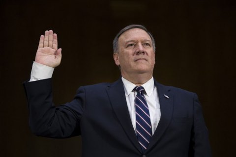 Сенат США утвердил Майка Помпео на посту госсекретаря 
