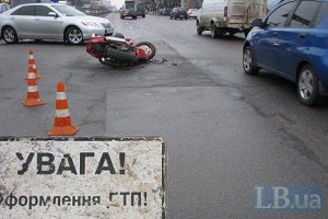 Луганский мажор вылетел в кювет на полной скорости