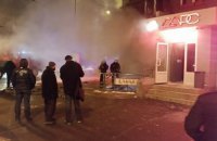 В кафе в центре Харькова произошел взрыв