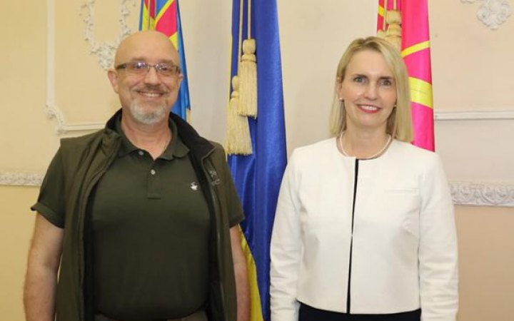 Міністр оборони Олексій Резніков зустрівся з послом США в Україні Бріджит Брінк