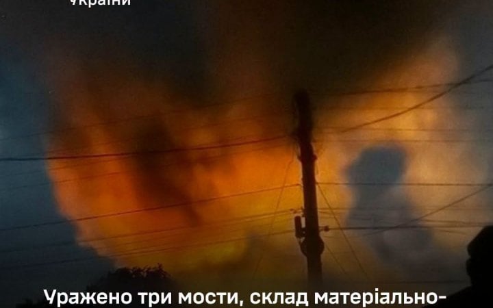 Сили оборони уразили три мости окупантів на ТОТ Донеччини і Луганщини