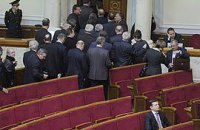 БЮТ покинул Раду. НУНС требует отставки Литвина