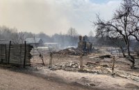 У Чорнобильській зоні відчуження і Житомирській області триває гасіння тління