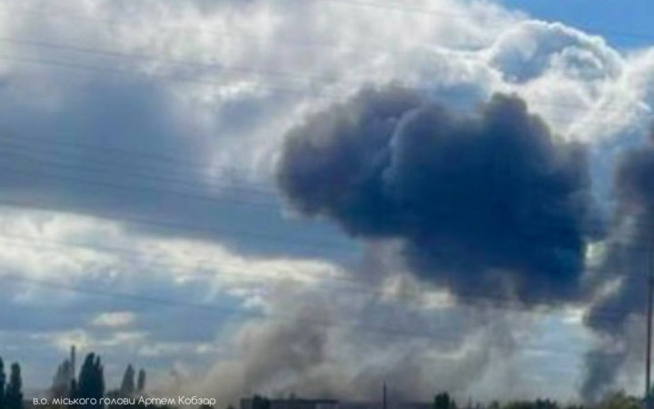 Сили безпілотних систем відпрацювали по російському хімзаводу в Череповці