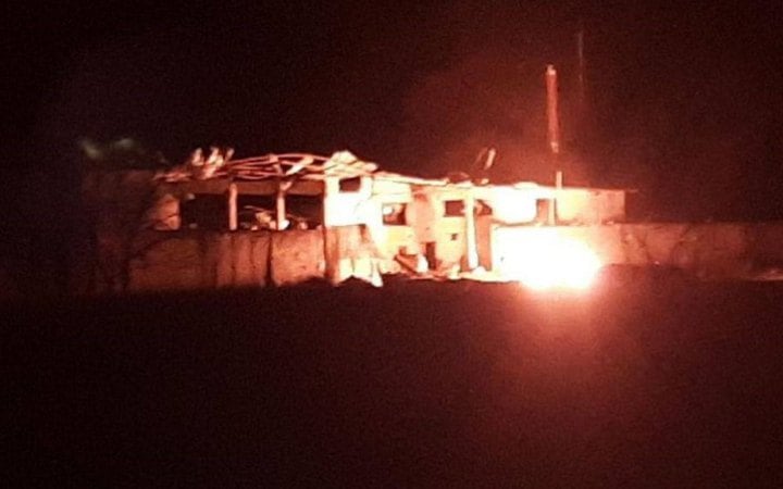 Ворожим ракетним обстрілом пошкоджено газорозподільчий пункт Запорізької області
