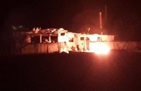 Ворожим ракетним обстрілом пошкоджено газорозподільчий пункт Запорізької області