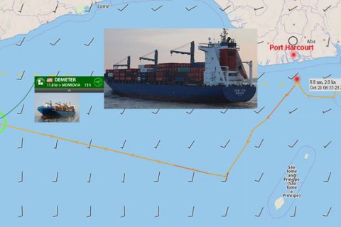 У берегов Нигерии пираты похитили моряков немецкого судна