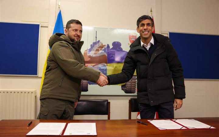 Зеленський та Сунак підписали "Лондонську декларацію"