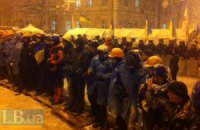 Оппозиции запретили собирать людей на перекрестке Крепостного переулка и Грушевского