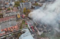 В Одессе произошел пожар на фабрике сладостей 